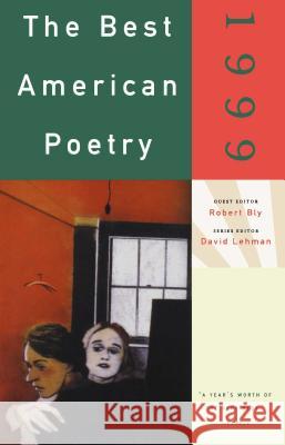 The Best American Poetry 1999 David Lehman 9780684860039