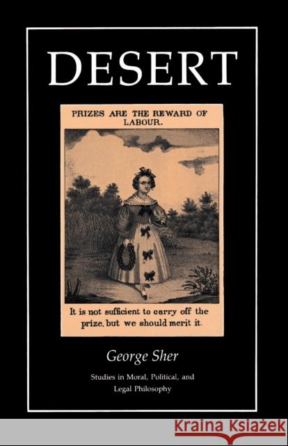 Desert George Sher 9780691023168 Princeton University Press