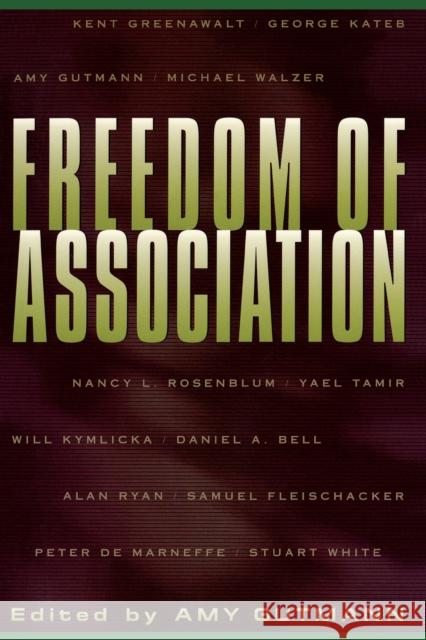 Freedom of Association Amy Gutmann 9780691057590