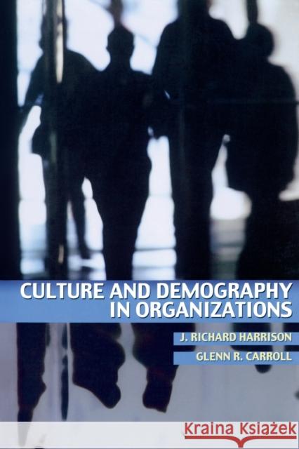 Culture and Demography in Organizations J. Richard Harrison Glenn R. Carroll 9780691124827 Princeton University Press