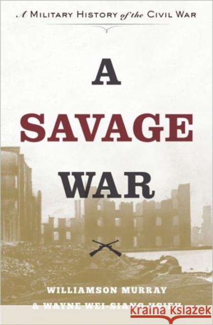 A Savage War: A Military History of the Civil War Murray, Williamson 9780691169408 John Wiley & Sons
