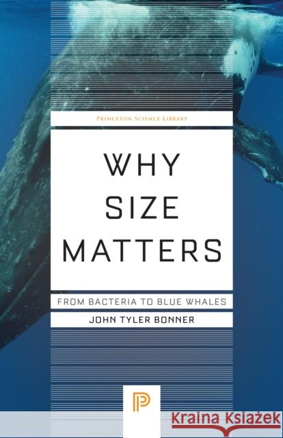 Why Size Matters John Tyler Bonner 9780691254401
