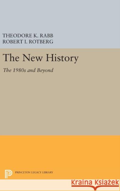 The New History: The 1980s and Beyond Theodore K. Rabb Robert I. Rotberg 9780691629544 Princeton University Press