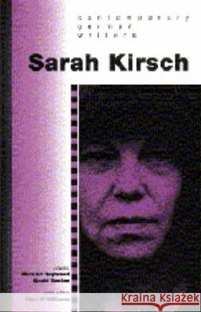 Sarah Kirsch  9780708313367 UNIVERSITY OF WALES PRESS