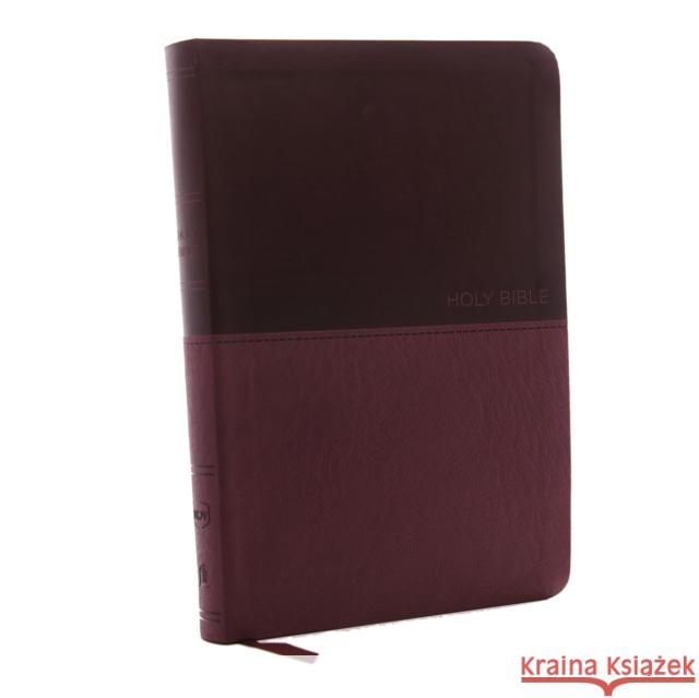 NKJV, Value Thinline Bible, Large Print, Burgundy Leathersoft, Red Letter, Comfort Print: Holy Bible, New King James Version Thomas Nelson 9780718075606 Thomas Nelson