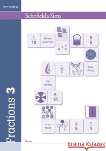 Fractions, Decimals and Percentages Book 3 (Year 3, Ages 7-8) Hilary Schofield & Sims, Koll, Mills 9780721713793 Schofield & Sims Ltd