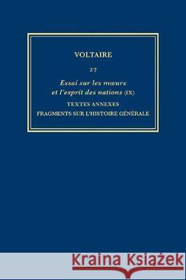 Complete Works of Voltaire 27 Bernard 9780729410069