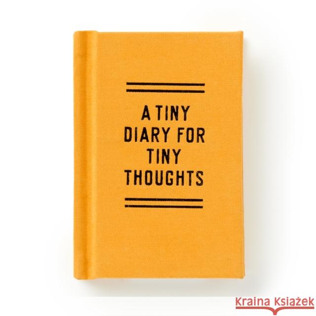 A Tiny Diary for Tiny Thoughts Galison 9780735381094