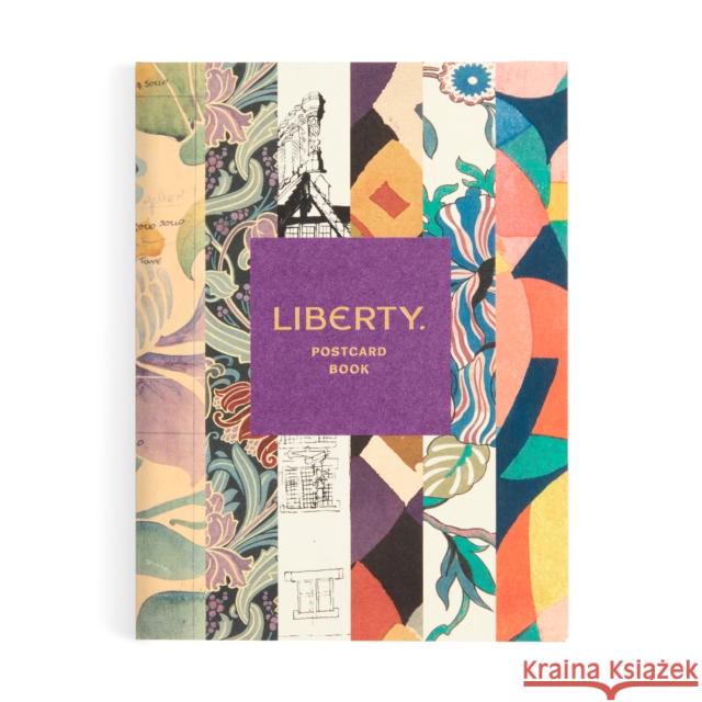 Liberty Postcard Book Galison 9780735381407