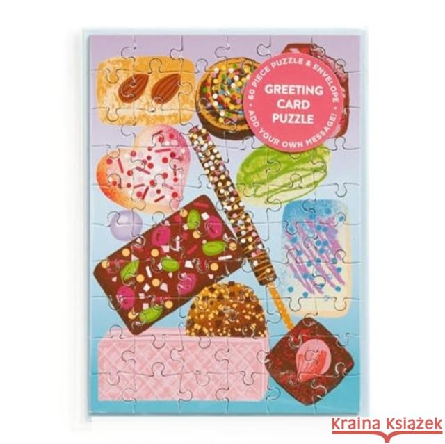 Sweets for the Sweet Greeting Card Puzzle Galison 9780735383173