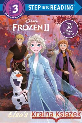 Elsa's Epic Journey (Disney Frozen 2) Amerikaner, Susan 9780736440264 Random House Disney