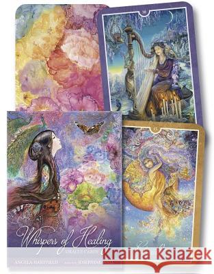 Whispers of Healing Oracle Cards Angela Hartfield Josephine Wall 9780738758626