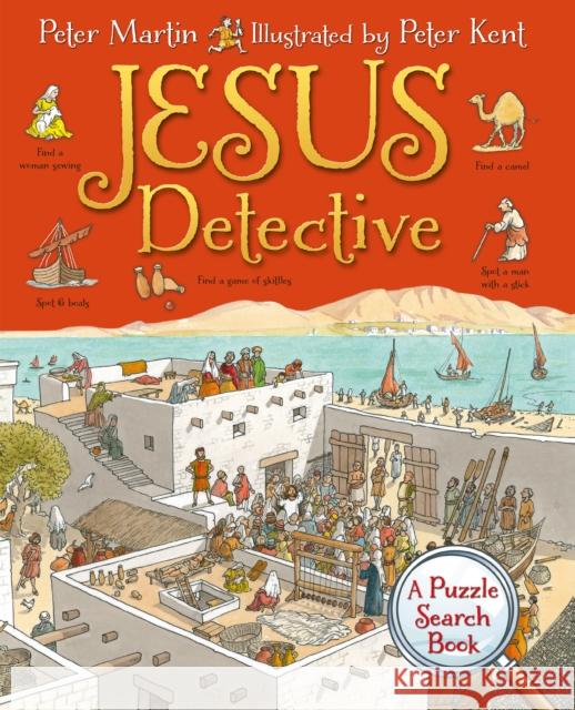 Jesus Detective: A Puzzle Search Book Peter Martin 9780745979731