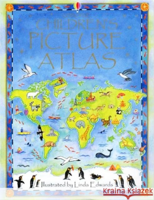 Children's Picture Atlas Ruth Brocklehurst 9780746047132 Usborne Publishing Ltd