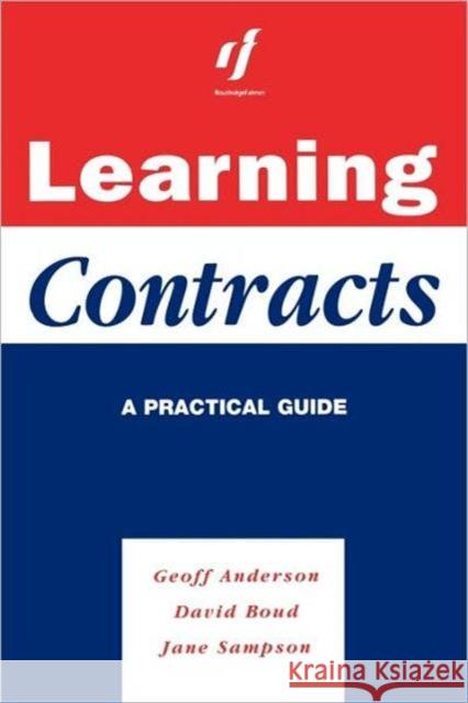 Learning Contracts: A Practical Guide Anderson Geoff 9780749418472 Taylor & Francis Group