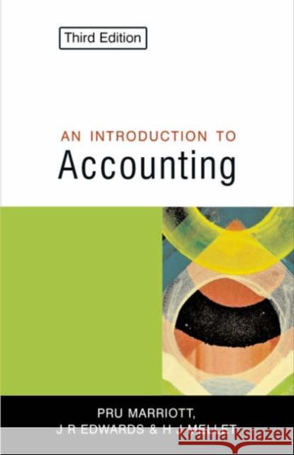 Introduction to Accounting Pru Marriot Howard J. Mellett J. R. Edwards 9780761970378 Sage Publications