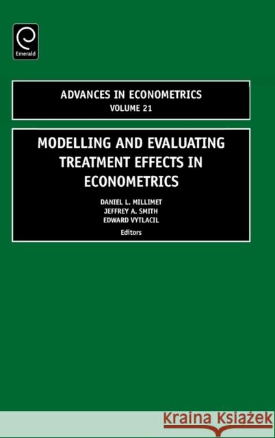 Modelling and Evaluating Treatment Effects in Econometrics D Millimet 9780762313808 0