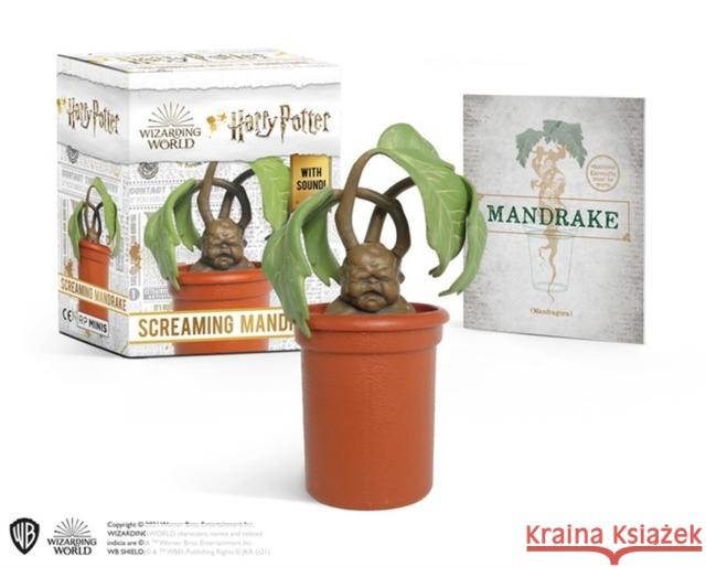 Harry Potter Screaming Mandrake: With Sound! Donald Lemke 9780762474776 Running Press