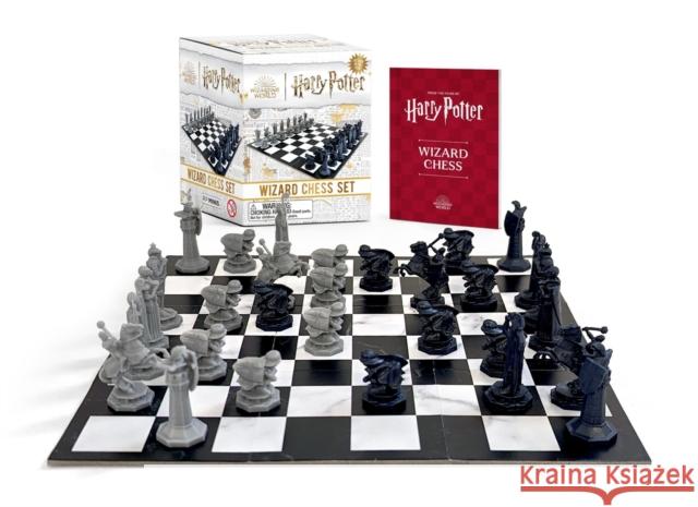 Harry Potter Wizard Chess Set Donald Lemke 9780762483983 Running Press