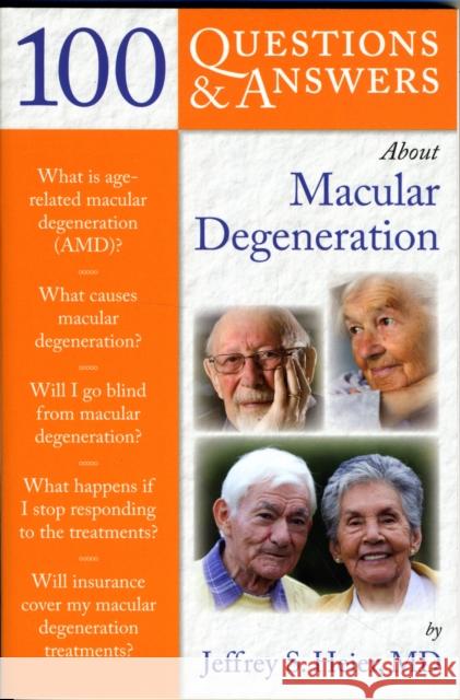 100 Q&as about Macular Degeneration Heier, Jeffrey 9780763764364 0