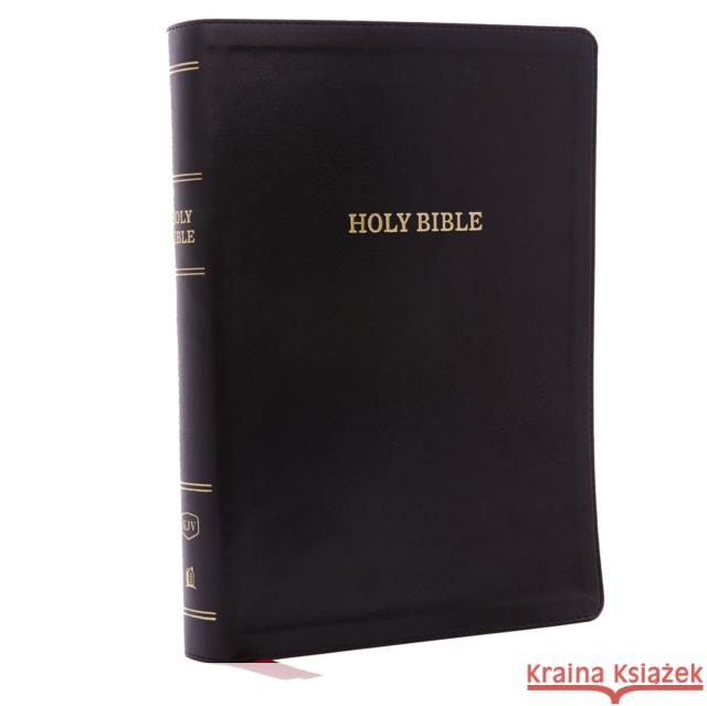 KJV, Deluxe Reference Bible, Super Giant Print, Imitation Leather, Black, Indexed, Red Letter Edition Thomas Nelson 9780785215677