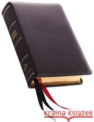 NKJV, Single-Column Reference Bible, Premium Leather, Black, Sterling Edition, Comfort Print Thomas Nelson 9780785220855