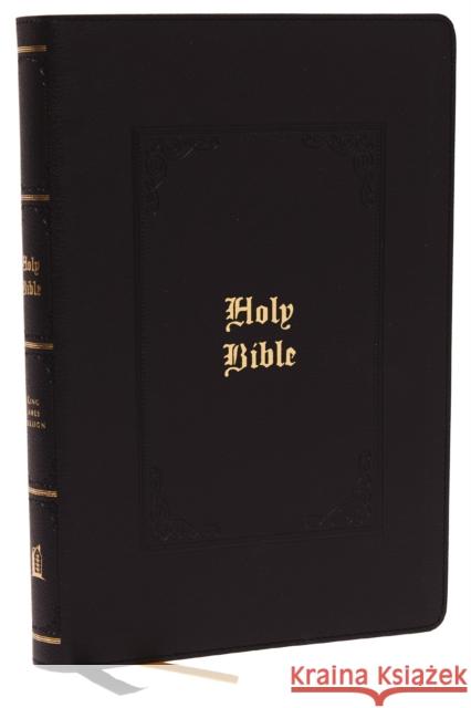 KJV Holy Bible: Large Print with 53,000 Center-Column Cross References, Black Leathersoft, Red Letter, Comfort Print (Thumb Indexed): King James Version Thomas Nelson 9780785296294