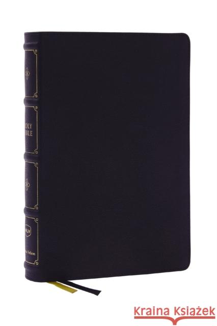 NKJV, Large Print Thinline Reference Bible, Blue Letter, Maclaren Series, Leathersoft, Black, Thumb Indexed, Comfort Print: Holy Bible, New King James Version Thomas Nelson 9780785297765