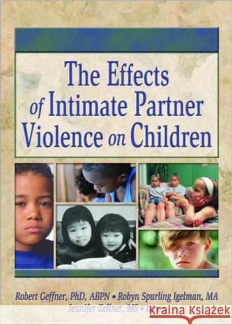 The Effects of Intimate Partner Violence on Children Robert A. Geffner Robyn Spurling Igelman Jennifer Zellner 9780789021601 Haworth Maltreatment and Trauma Press