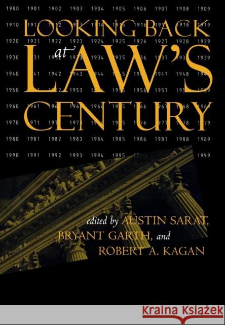 Looking Back at Law's Century: The Security Clearance Hearing Sarat, Austin 9780801439575 Cornell University Press