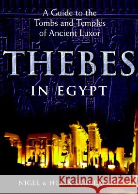 Thebes in Egypt Nigel Strudwick Helen M. Strudwick Helen M. Strudwick 9780801486166