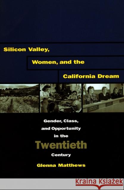 Silicon Valley, Women, and the California Dream: Gender, Class, and Opportunity in the Twentieth Century Matthews, Glenna 9780804741545 Stanford University Press