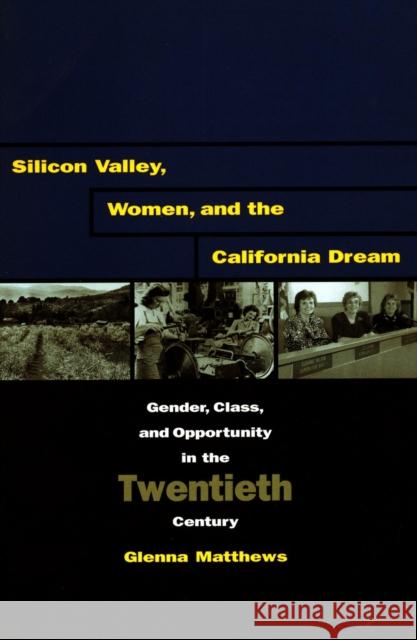 Silicon Valley, Women, and the California Dream: Gender, Class, and Opportunity in the Twentieth Century Matthews, Glenna 9780804747967