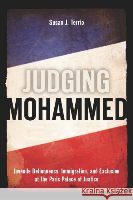 Judging Mohammed: Juvenile Delinquency, Immigration, and Exclusion at the Paris Palace of Justice Terrio, Susan J. 9780804759595 Stanford University Press