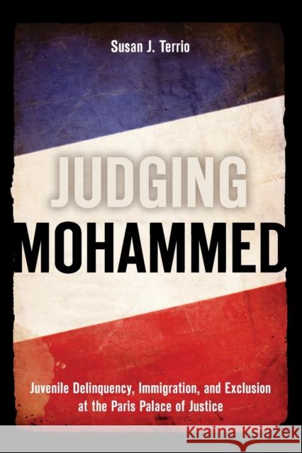 Judging Mohammed: Juvenile Delinquency, Immigration, and Exclusion at the Paris Palace of Justice Terrio, Susan J. 9780804759601 Stanford University Press