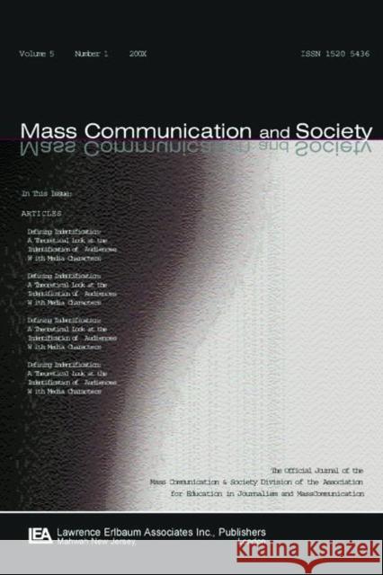 International Communication History: A Special Issue of Mass Communication & Society Dicken-Garcia, Hazel 9780805896695 Taylor & Francis