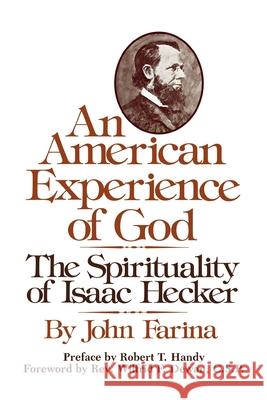 An American Experience of God John Farina 9780809155927 Paulist Press