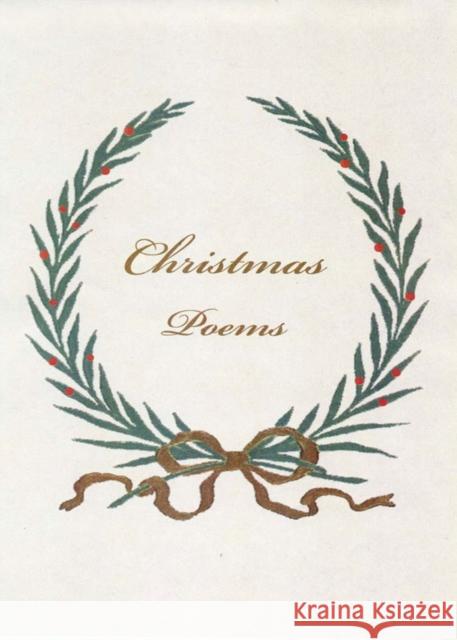 Christmas Poems Albert M. Hayes James Laughlin 9780811218085