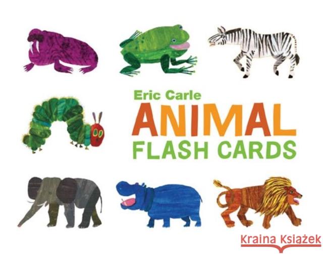 The World of Eric Carle(tm) Eric Carle Animal Flash Cards: (Toddler Flashcards for Kids, Animal ABC Baby Books) Chronicle Books 9780811852562