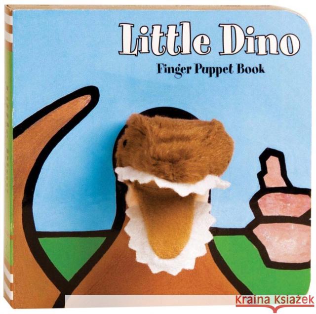 Little Dino: Finger Puppet Book: (Puppet Book for Baby, Little Dinosaur Board Book) [With Finger Puppet] Chronicle Books 9780811863537