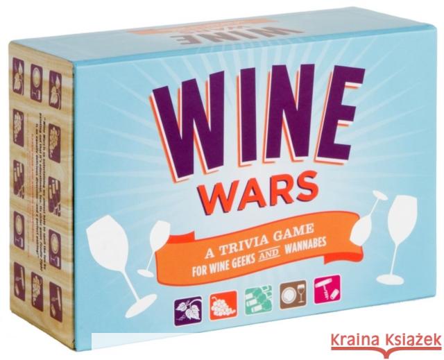 Wine Wars (Game for Adults, Trivia Games, Wine Gifts): A Trivia Game for Wine Geeks and Wannabes (Gifts for Wine Lovers, Wine Lovers Gifts, Wine Gifts Lock, Joyce 9780811868341 Chronicle Books