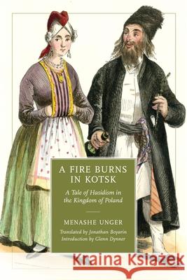 A Fire Burns in Kotsk: A Tale of Hasidism in the Kingdom of Poland Boyarin, Jonathan 9780814338131 Wayne State University Press