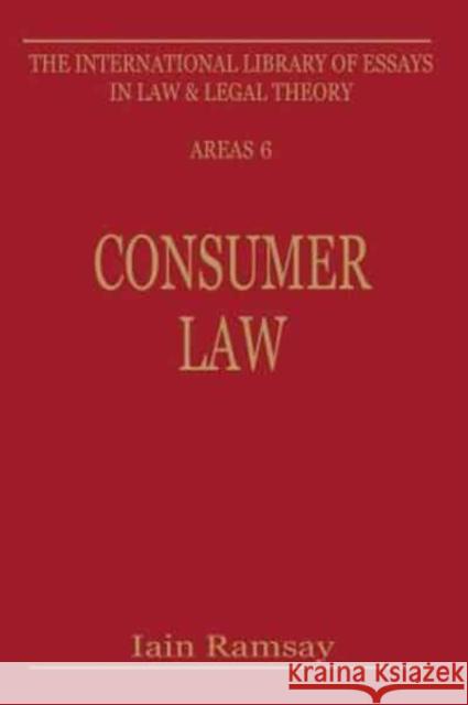 Consumer Law Dorothea Mezger Iain Ramsay 9780814774236