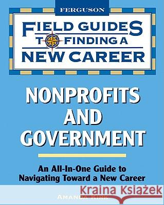 Nonprofits and Government Print Matters 9780816076048 Ferguson Publishing Company