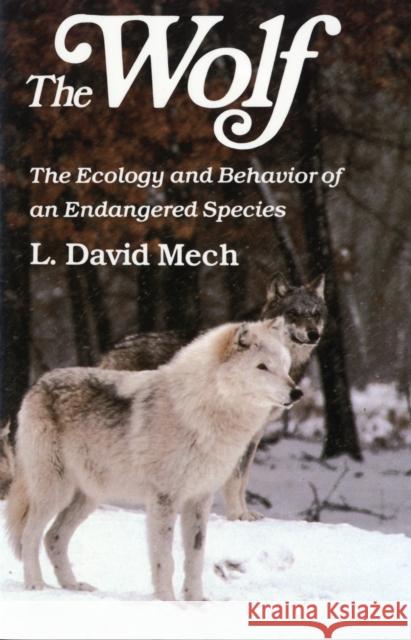 Wolf: The Ecology and Behavior of an Endangered Species Mech, David 9780816610266 University of Minnesota Press