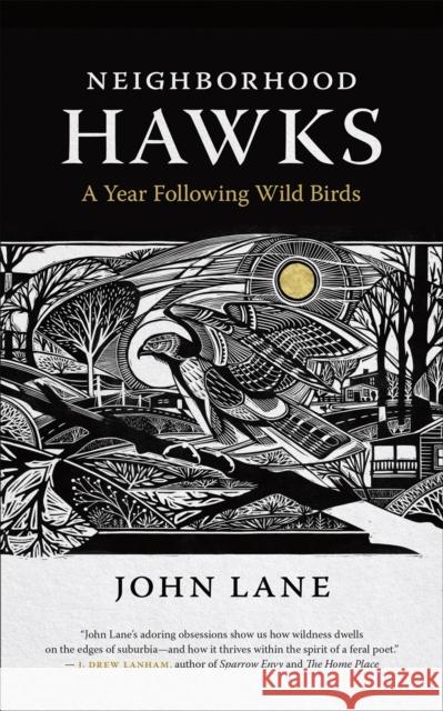 Neighborhood Hawks: A Year Following Wild Birds John Lane Helen Correll 9780820354934