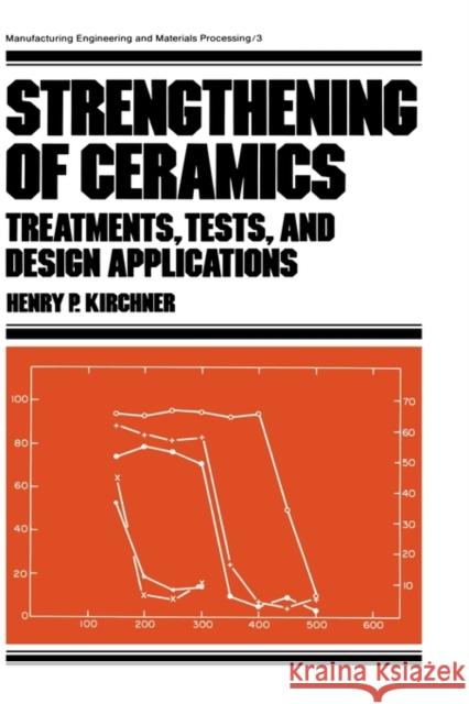 Strengthening of Ceramics: Treatments: Tests, and Design Applications Kirchner, Henry Paul 9780824768515