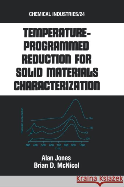 Temperature-Programmed Reduction for Solid Materials Characterization Jones, Alan 9780824775834