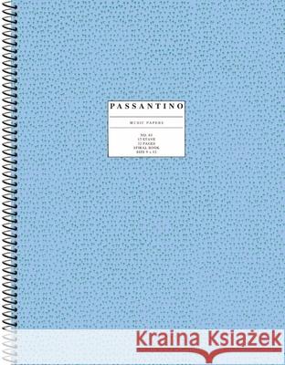 65. Spiral Book: 12-Stave: Passantino Manuscript Paper  9780825660658 Passantino