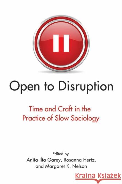 Open to Disruption: Time and Craft in the Practice of Slow Sociology Anita Ilta, Prof. Garey Rosanna Hertz Margaret K. Nelson 9780826519856 Vanderbilt University Press
